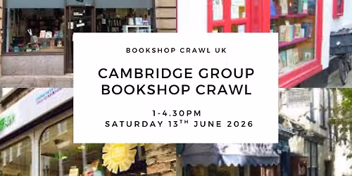 Cambridge Bookshop Crawl (Indie Bookshop Week!)