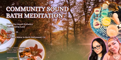 Community Sound Bath Meditation