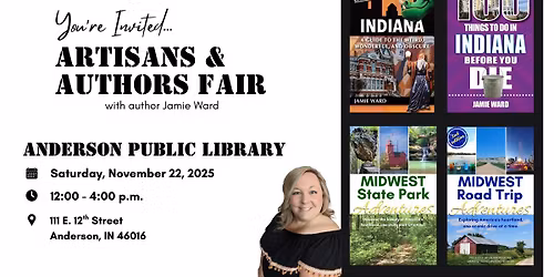 APL Artisans & Authors Fair - featuring author Jamie Ward