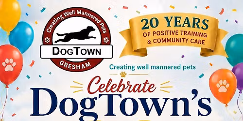 DogTown 20th Anniversary celebration