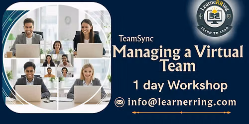 Managing a Virtual Team 1-Day Workshop | Rockford, IL