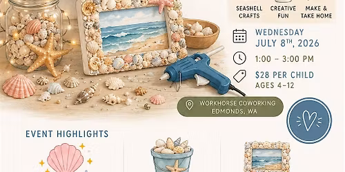 Coastal Seashell Craft Day