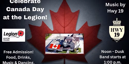 Celebrate Canada Day at the Legion
