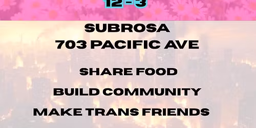 SANTA CRUZ TRANS POTLUCK