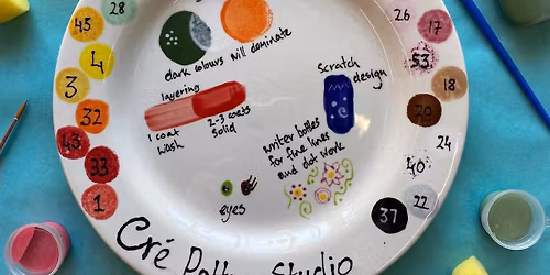 Late night pottery painting & BYOB