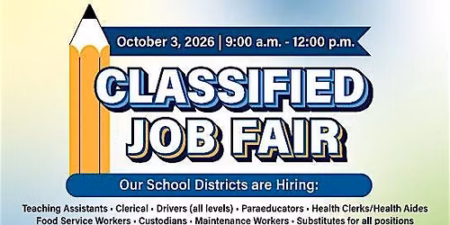 Santa Clara County Office of Education Classified Job Fair