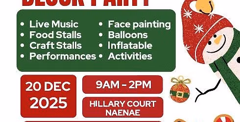 Te Ngaengae Christmas End-of-Year Block Party