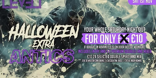 SATURDAY HALLOWEEN EXTRA ANTICS