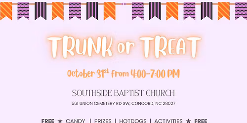 Trunk or Treat