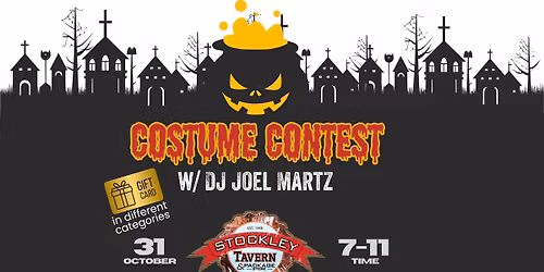 Costume Contest w\/ DJ Joel Martz