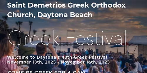 48th Annual Greek Festival Daytona Beach