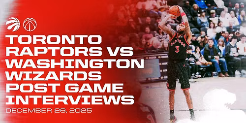 Toronto Raptors at Washington Wizards at Capital One Arena