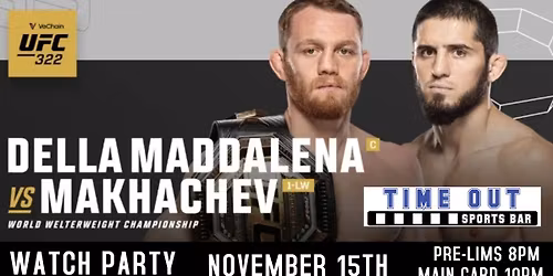 UFC 322 Watch Party