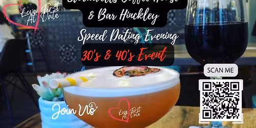 30\u2019s & 40\u2019s Speed Dating Event Hinckley