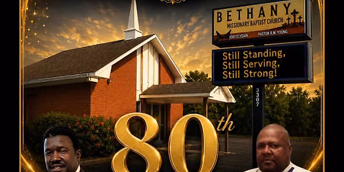 80yr Church Anniversary 