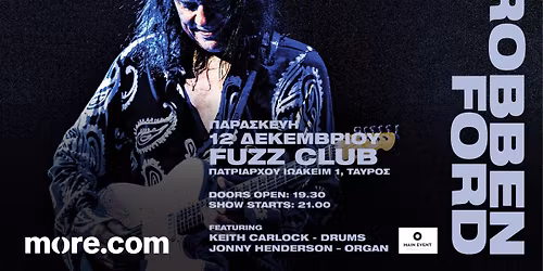 Robben Ford Live @Fuzz Club 12\/12\/2025