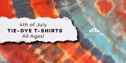 4th of July Tie-Dye T-Shirts 