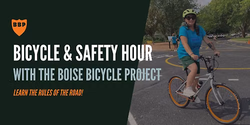 Bicycle & Safety Hour for Adults with the Boise Bicycle Project