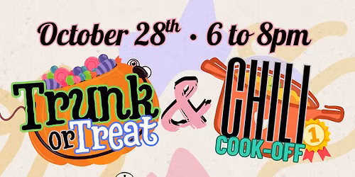 Trunk or Treat and Chili Cook Off