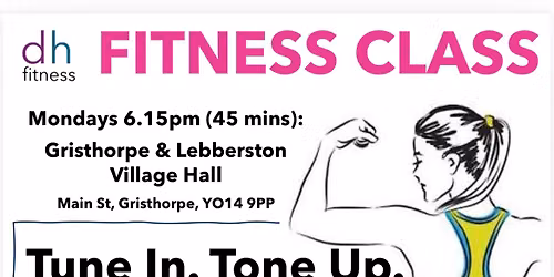 Fitness class: Tune In. Tone Up.