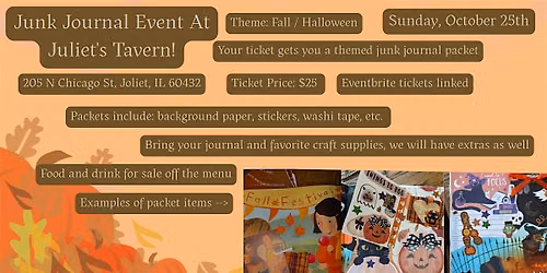 Juliet\u2019s Junk Journal Event