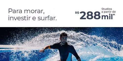 primeiro condom\u00ednio com piscina de onda no Rio de janeiro!