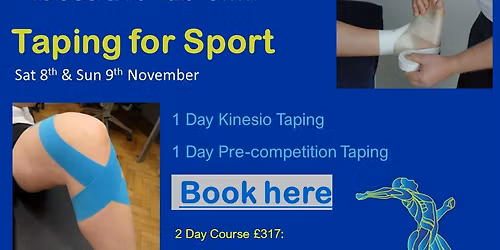 Taping for Sport - 2 Day Course