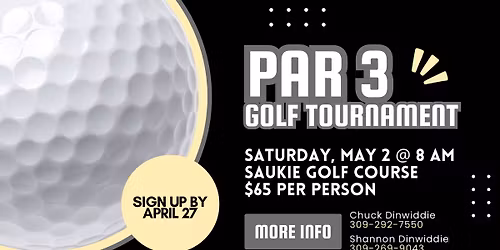 Par 3 Golf Tournament for Mental Health Awareness