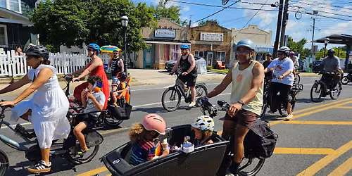 DC-MD biking advocacy social + cargo e-bike party