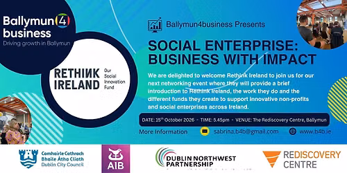 B4b Autumn Networking - Social Enterprise 'Business with Impact'