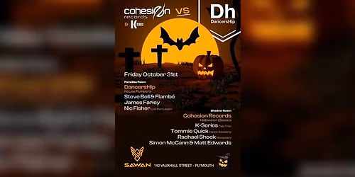 Cohesion Records VS DancersHip -Halloween Party 31\/10\/2025