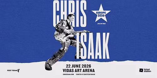 Chris Isaak @ Vidas Art Arena, 22.06.2026