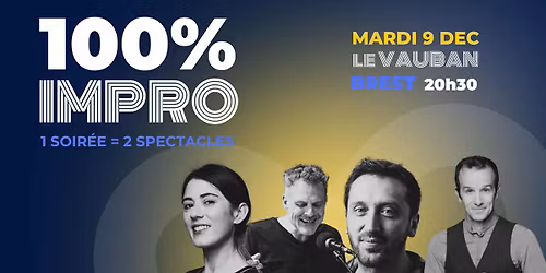 soir\u00e9e 100% Impro avec Nabla L\u00e9viste