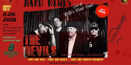HARD BLUES: The Devils \/ Supported by Green Blues Band