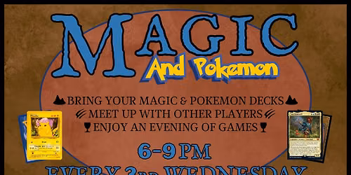 Magic And Pokemon at Athentic