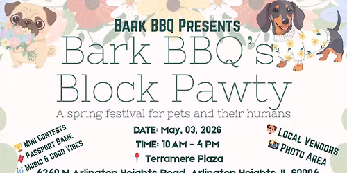 Bark BBQ's Block Pawty