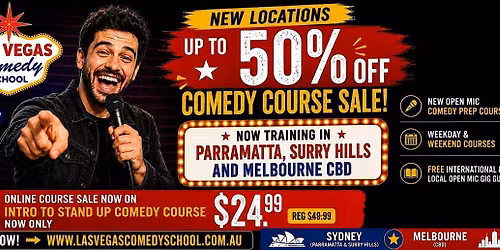 Las Vegas International School of Stand up Comedy ( Adelaide CBD)