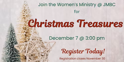 Ladies Christmas Fellowship - Christmas Treasures