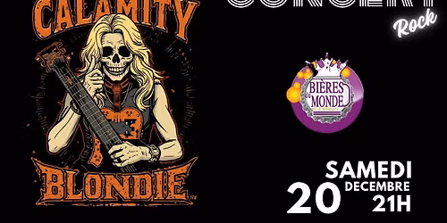 CALAMITY BLONDIE en Concert @BDM