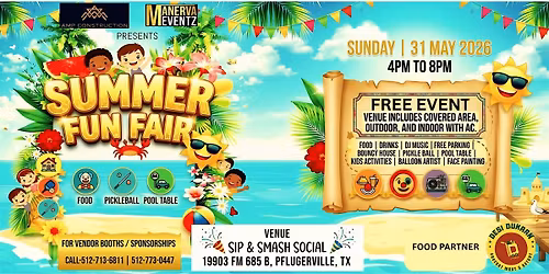 AUSTIN'S SUMMER FUN FAIR - FREE EVENT - RSVP