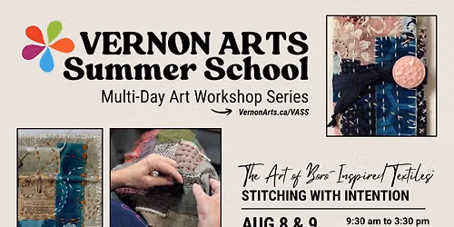The Art of Boro-Inspired Textiles: Stitching with Intention | VASS Workshop w\/ Arlene Westen