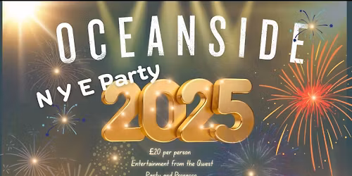 New Years Eve 2025 at Oceanside with The Qwest