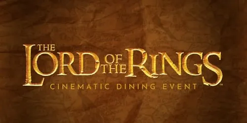 Taste Film presents The Lord of The Rings The Fellowship of The Ring (2001) in Edinburgh