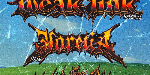 WEAK LINK + JORELIA + CRAWL FOR COVER + SPIT @ASGAARD GENTBRUGGE