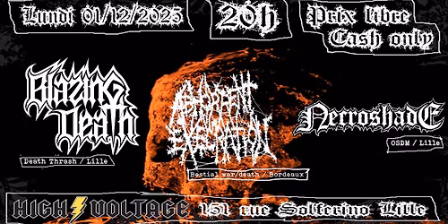 Blazing Death + Abhorrent Execration + Necroshade