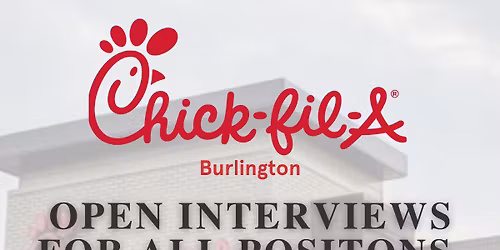 Open Interviews for all positions 