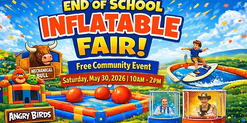 End-of-School Inflatable Fair