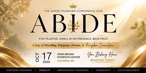 The Queen Standard Conference 2026: Abide