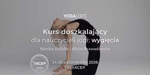 Kurs doszkalaj\u0105cy dla nauczycieli jogi: wygi\u0119cia