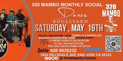 320 Mambo ft Henry Cabrera live Band